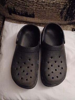 4/$30 Black Crocs - Size 9 (Women)